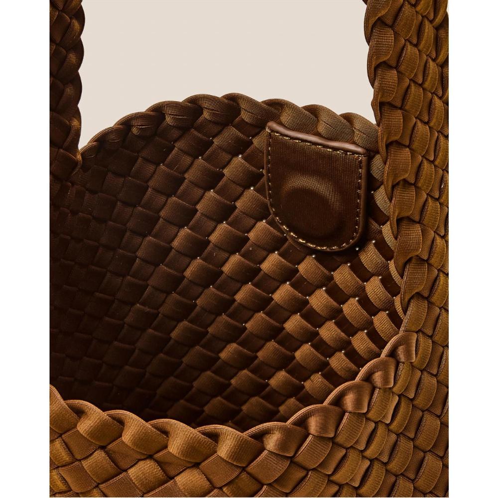 NEW NAGHEDI women's laguna crossbody bag in teak - Picture 3 of 5